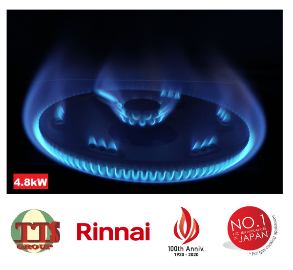 TTS-RINNAI SINGLE BURNER DOUBLE RING BURNER GAS STOVE RI-511M TTS DISTRIBUTION SDN BHD - 图片 3