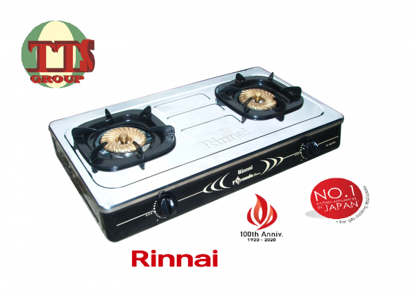 TTS -RINNAI TURNADO BURNER TABLE TOP GAS STOVE RI-602HTB TTS DISTRIBUTION SDN BHD - 图片 3