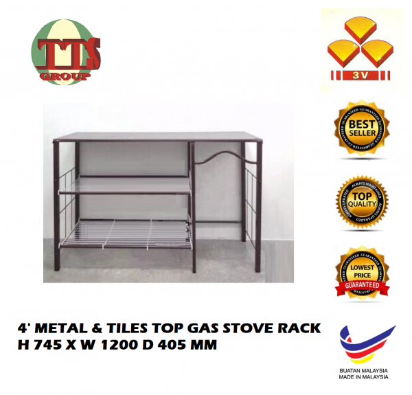 3V STOVE RACK / STOVE CABINET / COOKING TABLE TTS DISTRIBUTION SDN BHD - 图片 2