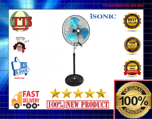 ISONIC 20" INDUSTRIAL STAND FAN TTS DISTRIBUTION SDN BHD