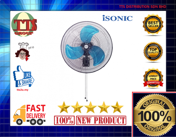 ISONIC 20" INDUSTRIAL WALL FAN TTS DISTRIBUTION SDN BHD