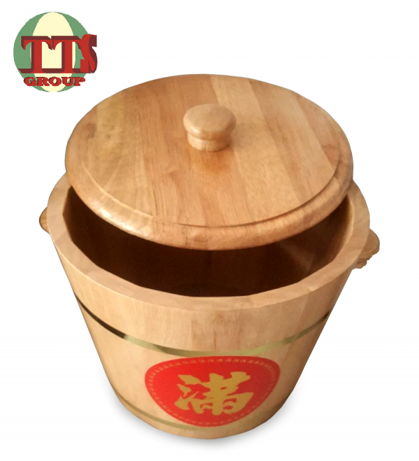 [6KG,10KG,12KG] WOODEN RICE BUCKET TTS DISTRIBUTION SDN BHD - 图片 3