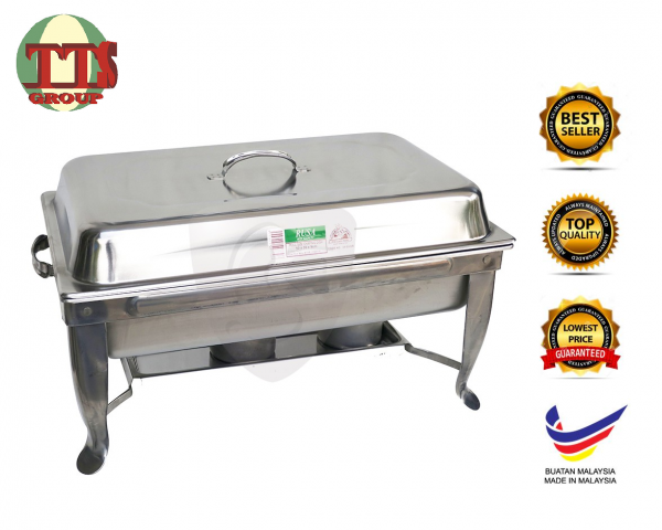 RUSA FULL SIZE BUFFET CHAFING DISH WITH STAND TTS DISTRIBUTION SDN BHD - 图片 2