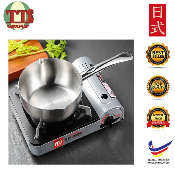 SNOW FULL STAINLESS STEEL SAUCE PAN 16CM-24CM TTS DISTRIBUTION SDN BHD - 图片 3